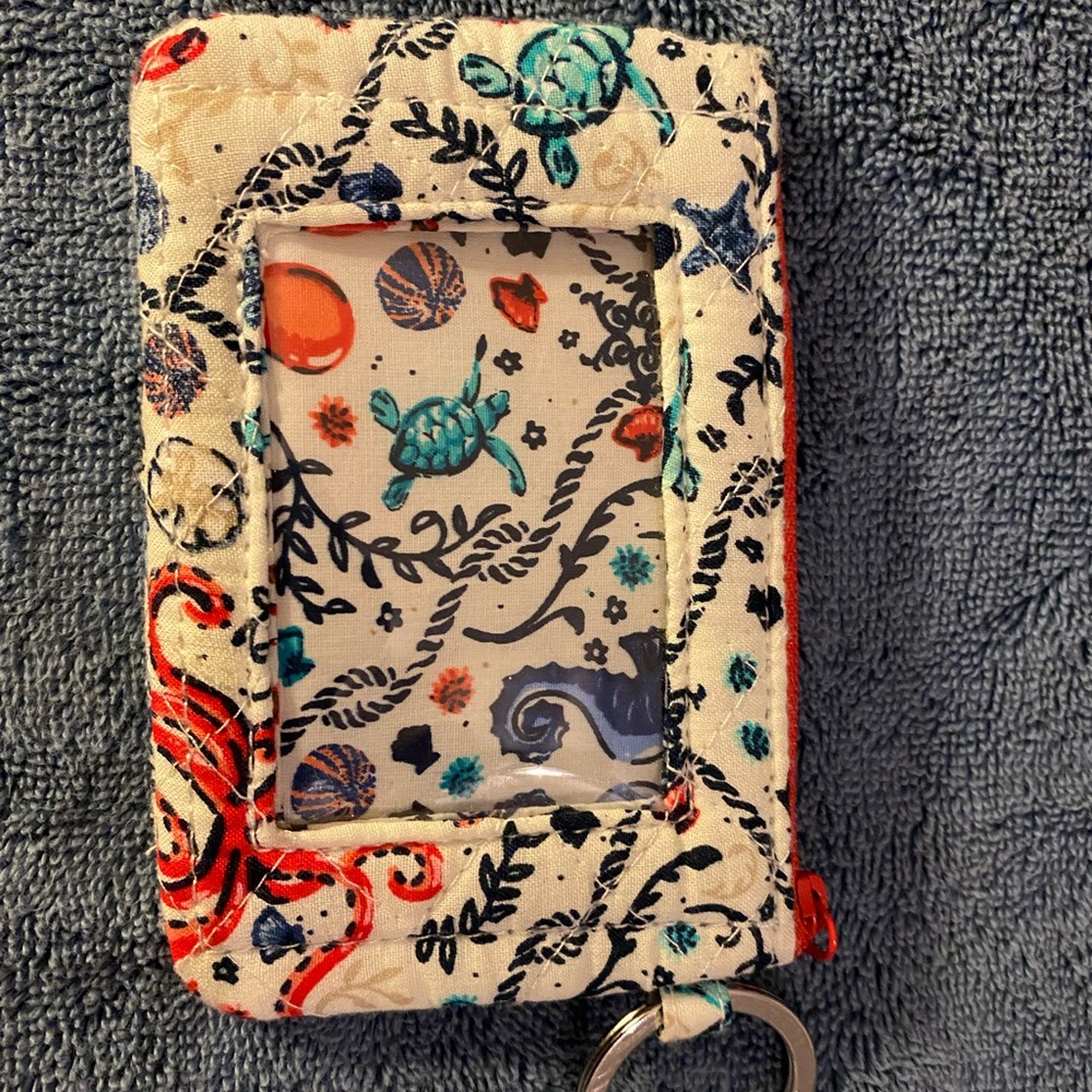 Vera Bradley zip ID case
